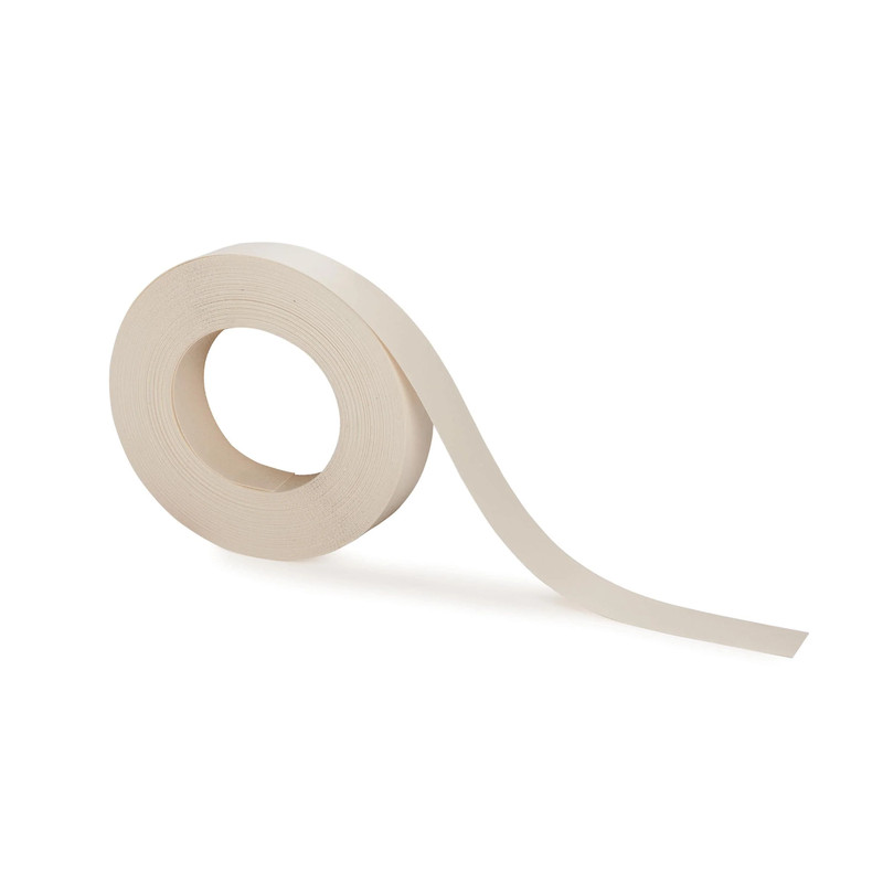 Pre-Glued Edge Banding Roll - Species:Melamine White - Width:13/16" - Length:50&apos;